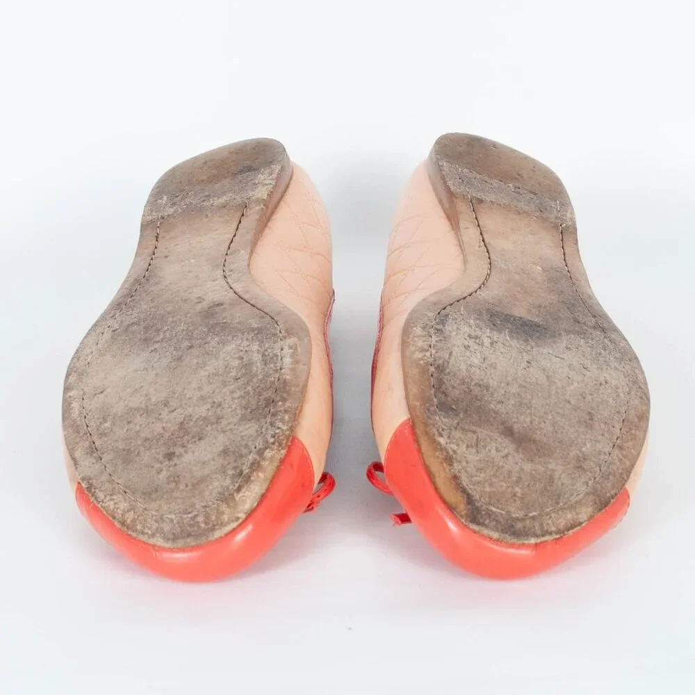Jack Rogers Quilted‎ Ballet Flats Womens Size 9M